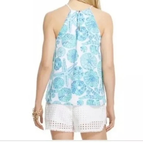Lilly Pulitzer for Target Starfish Sleeveless TankTop Women’s Size Small NWOT - Picture 2 of 9